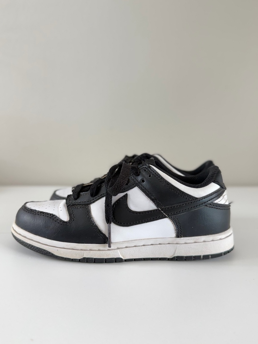 Nike Kids Jordan Dunks Black and White Low-Top Sneakers — Youth Dunk Style
